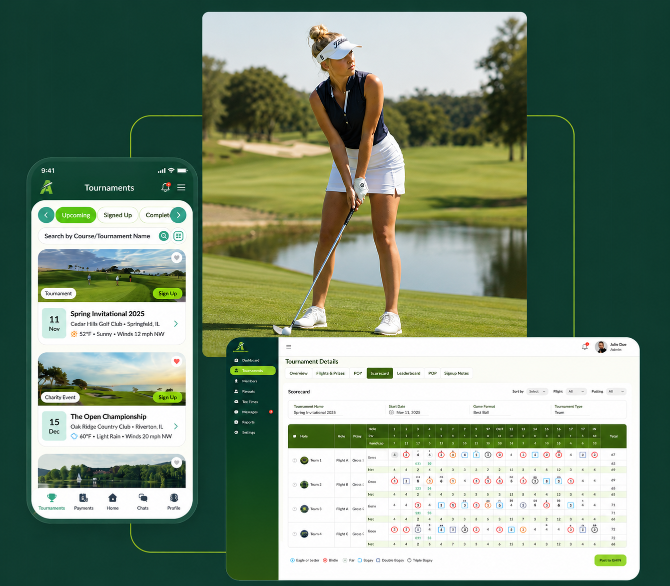 Tournament App Preview