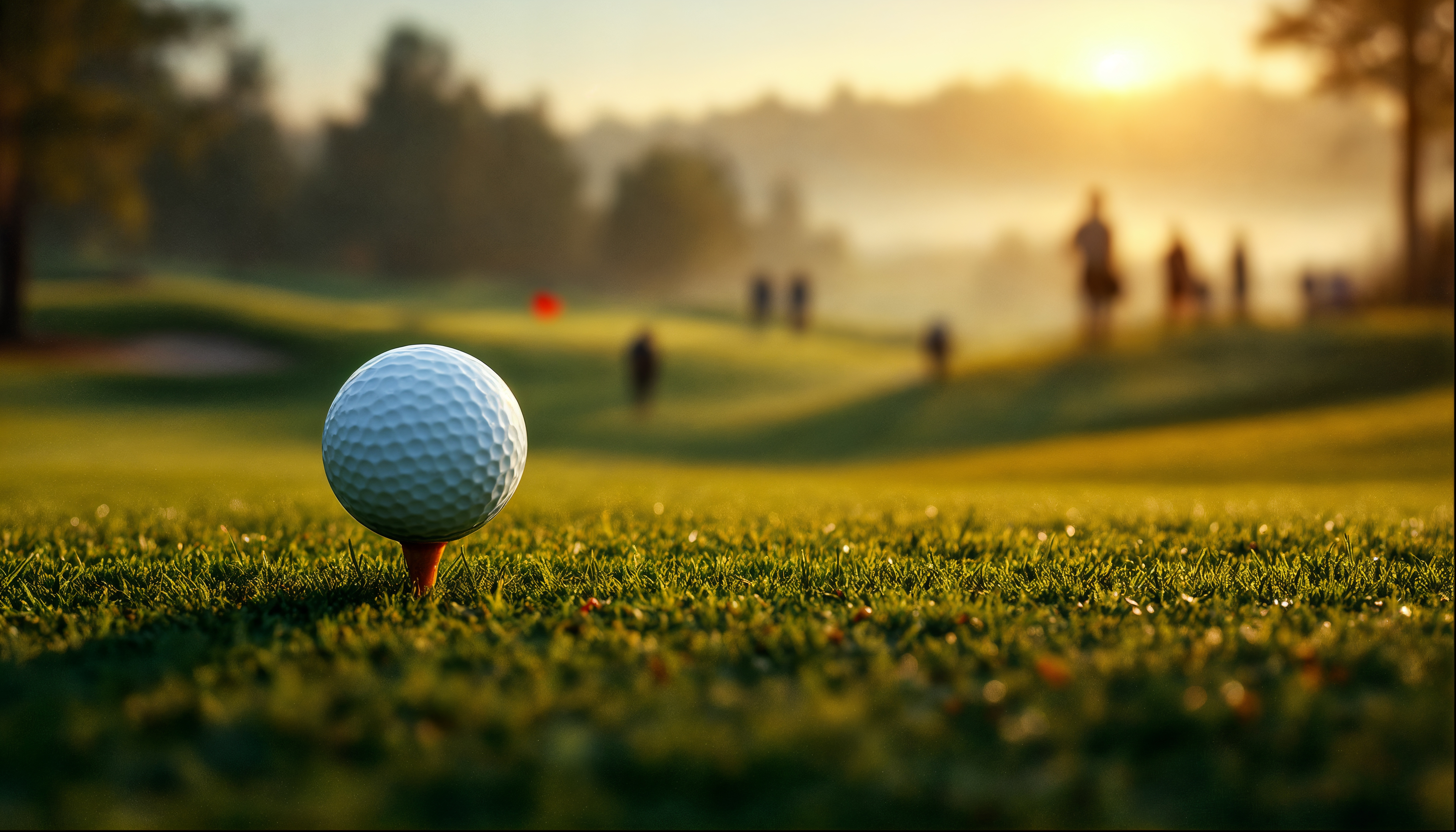 Golf course background